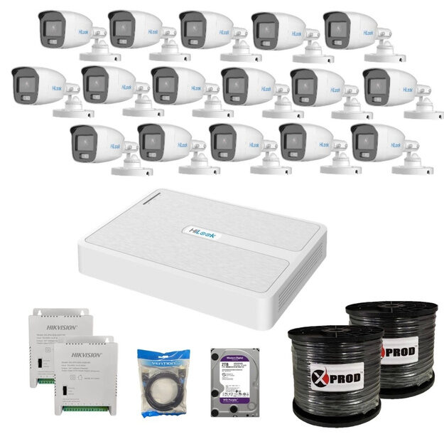 Hikvision 16 channel CCTV kit (not ColorVu)