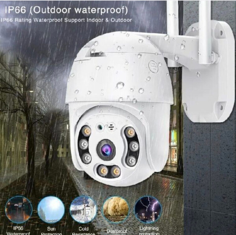 Outdoor IP full color smart PTZ camera